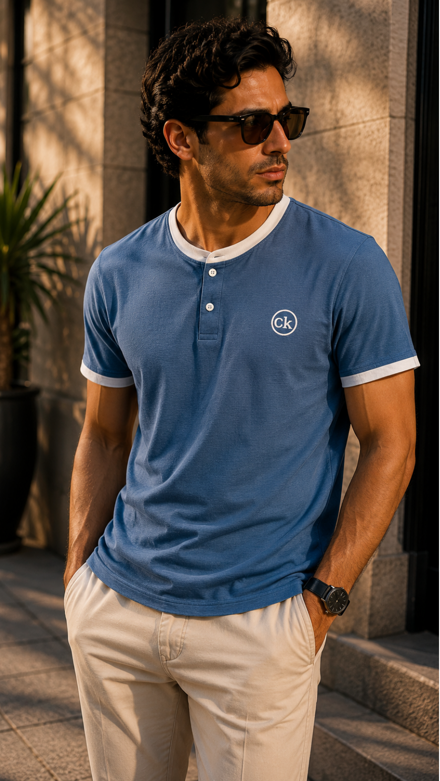 Ravaaz Heritage Henley T-Shirt