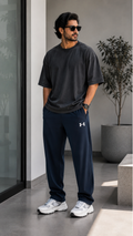 Ravaaz Midnight Navy Relaxed Trouser