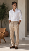 Ravaaz Seoul Fit Korean Baggy Trouser